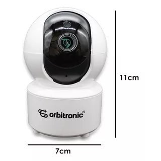 Camera Wifi Segurança Bola Robo Ip Visão Noturna Orbitronic