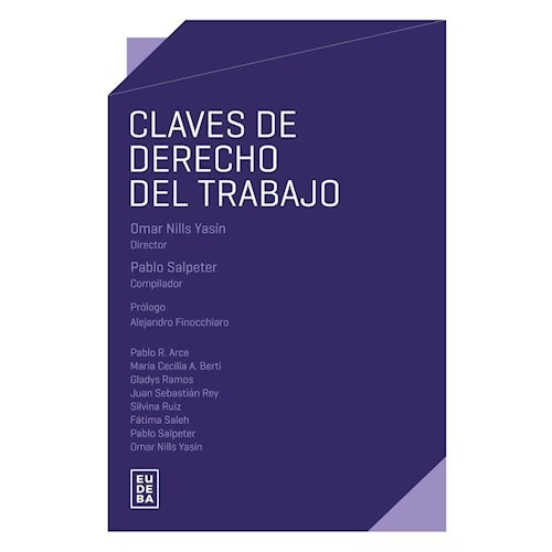 Claves De Derecho Del Trabajo - Pablo Salpeter
