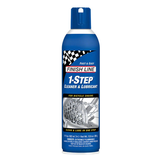 Lubricante para cadena de bicicleta FINISH LINE 17oz Aeros 502mL x 1u