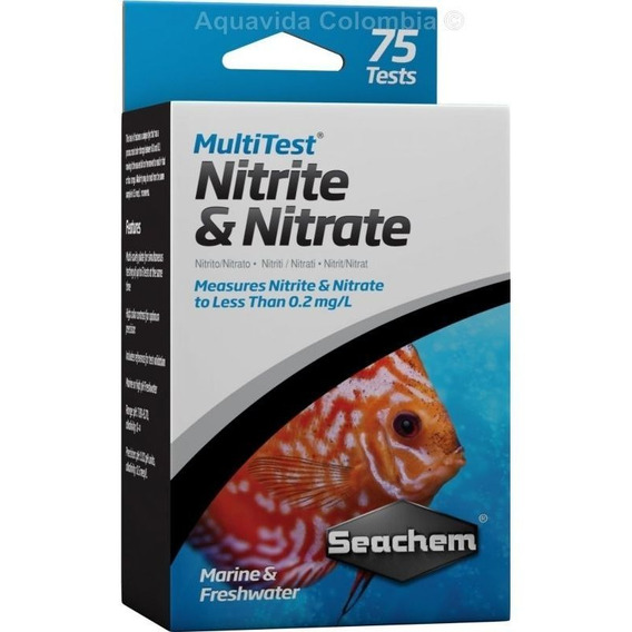 Multi Test Nitrite/nitrate Seachem Para- Acuarios