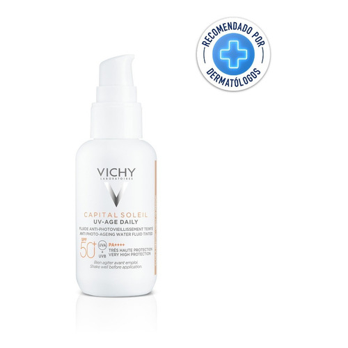 Protector Solar Vichy Capital Soleil Uv-age Daily Fps 50+ Momento de aplicación Día Tipo de piel Todo tipo de piel