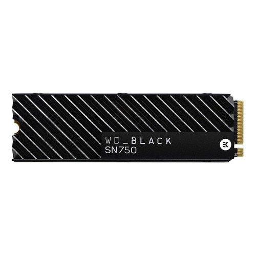 Disco sólido interno Western Digital WD Black SN750 WDS500G3XHC 500GB negro