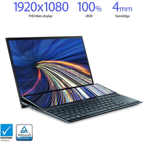 Asus Zenbook Duo I7-1195g7, 8 Gb De Ram, Ssd 512 Screen Pad