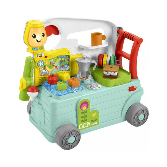 Fisher Price Camper De Aprendizaje Sobre Ruedas 3 En 1