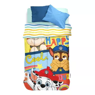 Acolchado 1½ Plaza Infantil Paw Patrol Original Piñata