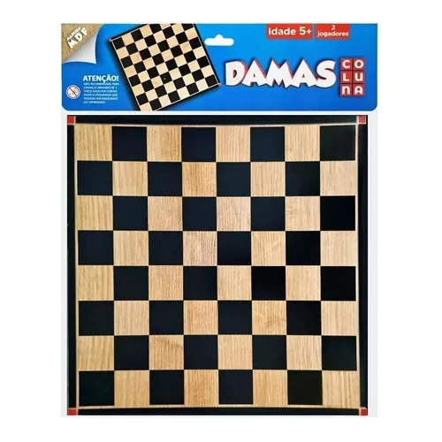 Jogo Dama Coluna Ref.2200 - Supermercado Super Mais