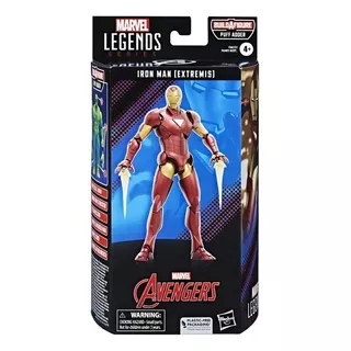 Figura Iron Man (extremis) Marvel Legends Baf Puff Adder