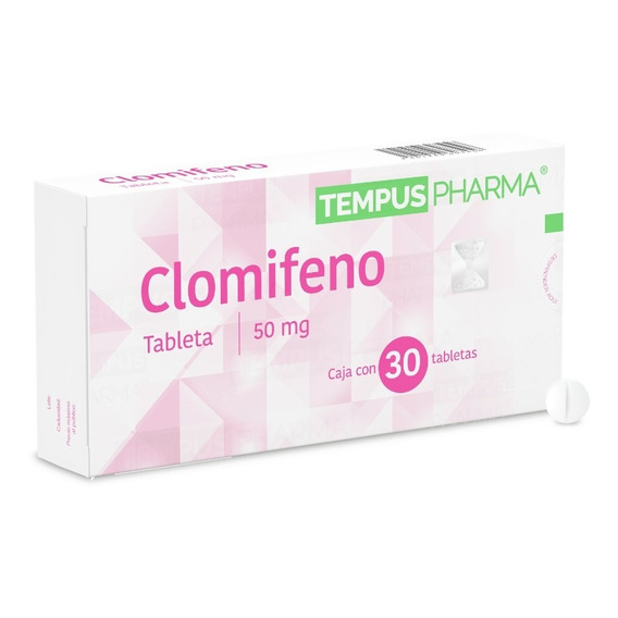 Tempus Pharma Clomifeno 50 Mg 30 Tabletas