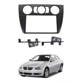 Moldura 2 Din Bmw Serie 3 E90 E93 05/12 Ar Manual Epx307 