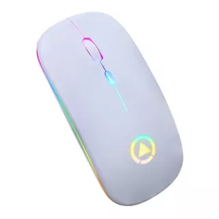 Mouse Gamer De Juego Inalámbrico Recargable Yindiao  A2 Blanco