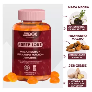 Maca + Huanarpo Macho + Jengibre Deseo Sexual Libido Sexshop