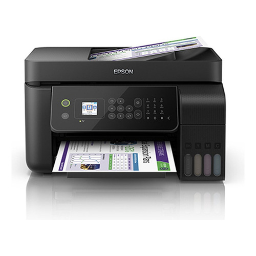 Impresora Epson L 5190 Multifuncion Sistema Continuo Alimentador Automatico Color Negro