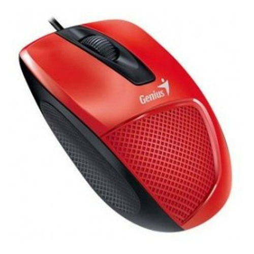 Mouse Genius Ergonomico Dx-150x Usb Rojo