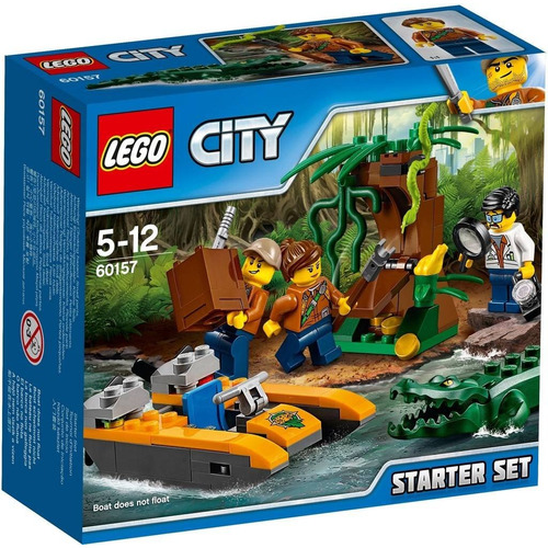 Lego City Jungla Set De Introduccion 88 Pz 60157