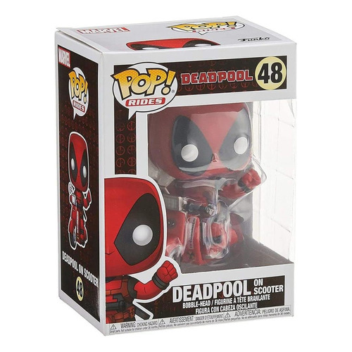 Funko Pop! Rides Figura de acción  Deadpool Deadpool With Scooter 30969 