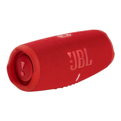 Bocina JBL Charge 5 JBLCHARGE5 portátil con bluetooth waterproof red 110V/220V 