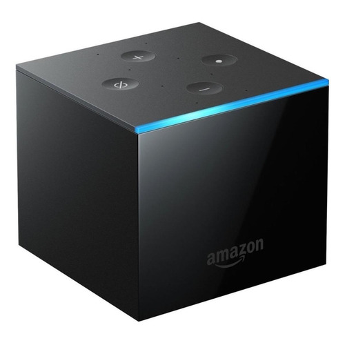 Amazon Fire TV Cube de voz 4K 16GB negro con 2GB de memoria RAM