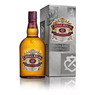 Whisky Chivas Regal Botella 700ml 12 Años Original