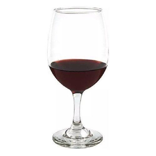 Set 6 Copas Gran Vino Rioja De 615ml Linea Cristar Color Transparente
