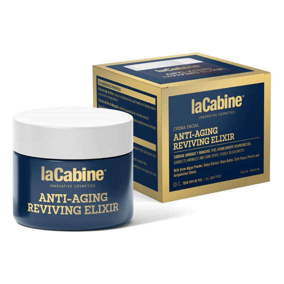 Crema Facial Anitedad Lacabine Reviving Elixir 50ml