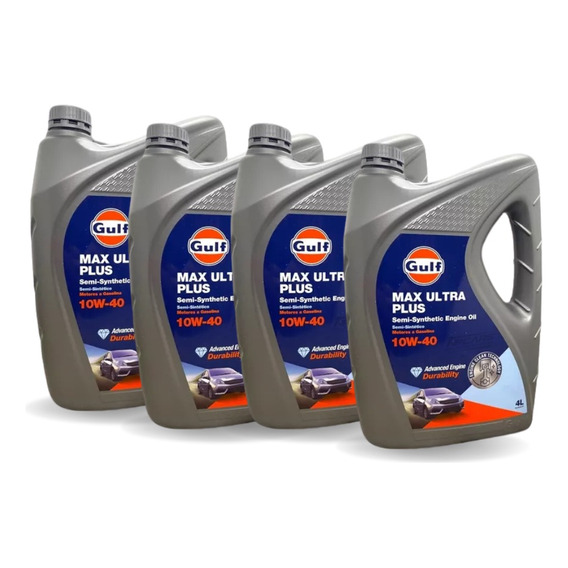 Aceite Gulf 10w40 4lts Max Ultra Plus X Caja Cerrada  Npcars