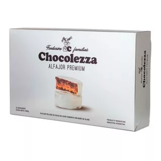 Alfajores Chocolezza Premium Con Baño Glasé X24 Unidades 