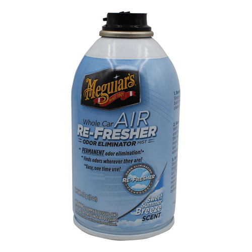 Meguiars Air Refresher, Eliminador Olor Summer Breeze G16602