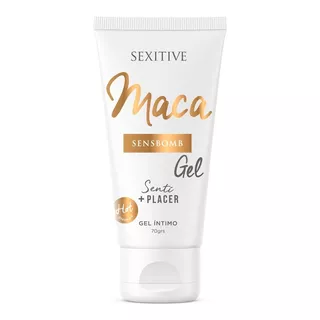 Gel Lubricante Energizante Sensbomb Maca Sexitive