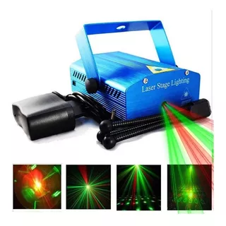 Laser Lluvia Multipunto Led Audioritmico Colores Fiesta Dj