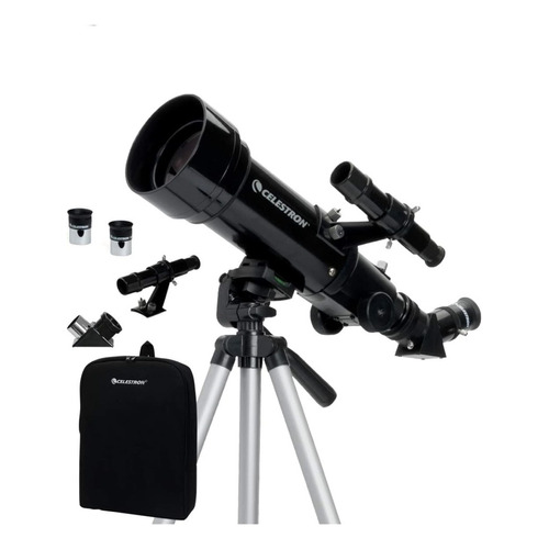 Telescopio Astronomico Potente Hd Celestron + Maletin Color Negro