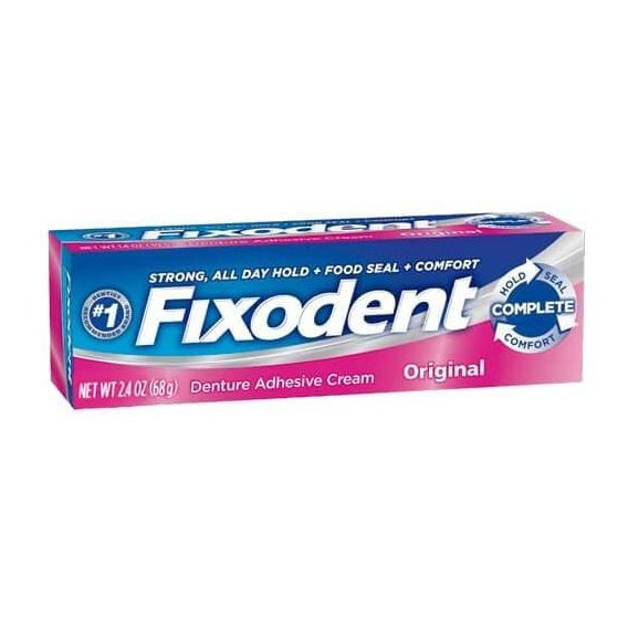 Adhesivo Fixodent 69 Grs.