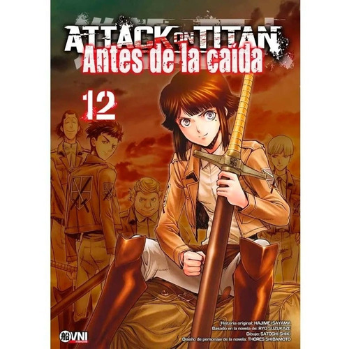 Attack On Titan: Antes De La Caida 12 - Hajime Isayama