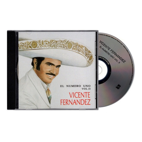 Vicente Fernandez - El Numero 1 Uno / Vol 2 Dos - Disco Cd