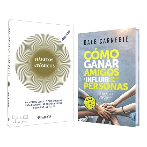 Hábitos Atómicos + Cómo Ganar Amigos (2 Libros)