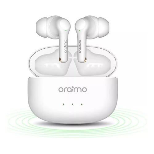 Audifonos Bluetooth Oraimmo Freepods 3 | Tipo C | 36 Horas Color Blanco