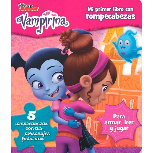 Vampirina Mi Primer Libro Con Rompecabezas Sin Fronteras, De Sin Fronteras. Sin Fronteras Grupo Editorial, Tapa Dura En Español, 2019