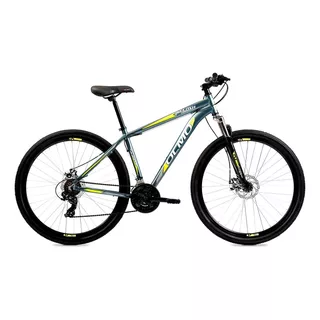 Bicicleta Flash 290+ Olmo - Rodado 29 - 21 Cambios Shimano Color Gris/amarillo Tamaño Del Cuadro 18