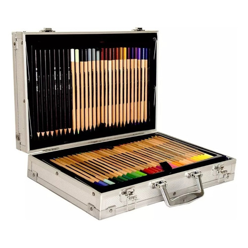 Daler & Rowney Set Dibujo Pintura Artistica 122 Piezas Color Multicolor