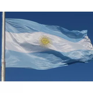 Bandera Argentina De Flameo 170x272 -reforzada!