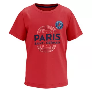 Camiseta Psg Paris Saint Germain Altcoin Infantil Vermelha