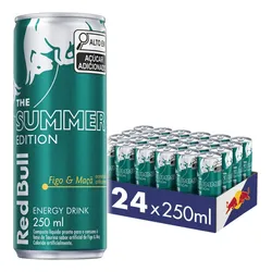Bebida Energética Red Bull Figo E Maça Em Lata Pacote X24 no Mercado Livre com oferta e cupom de desconto