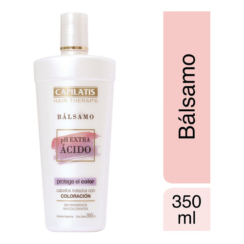Capilatis Balsamo Ph Extra Acido X 350ml - Protege El Color