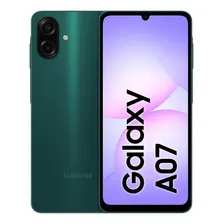 Celular Samsung Galaxy A07 256gb 8gb Câmera 50mp Verde