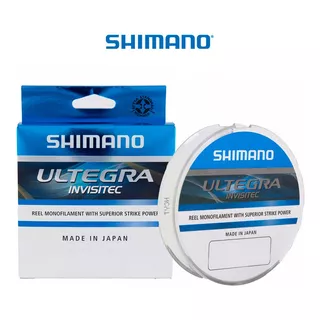 Linha Mono. Shimano Ultegra Invisitec 0,18mm 3,5kg - 300 Mts