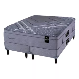 King Koil Sommier Americana World Luxury Lexington Color Gris King 200cm Y 180cm