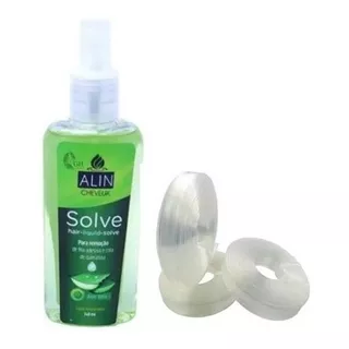 Kit Mega Hair Removedor Alin De 140ml + Cola Queratina K.