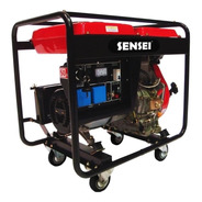Generador Portátil Sensei Mgd 5000 Ae 4.6 Kw Monofásico Con Tecnología Avr 220v