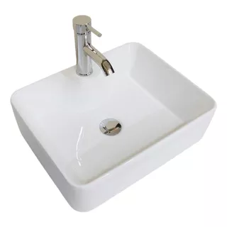 Arenci-pack Lavabo Mod. Quebec - Fc Cromo 48x38x13 Cms.