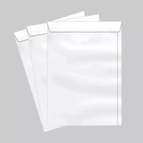 Envelope Saco Branco 90g 260x360mm pct c/25 Unid Foroni na