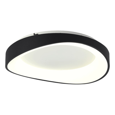 Plafon Led Sweet Negro 36w Cct Deco Moderno Lk